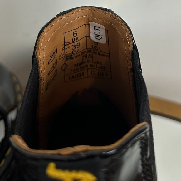 Dr. Martens Shiny Black Chelsea Boots - Picture 6 of 7